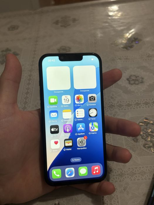 Идеальный IPhone 13 Blue E-sim 256 GB дешево!