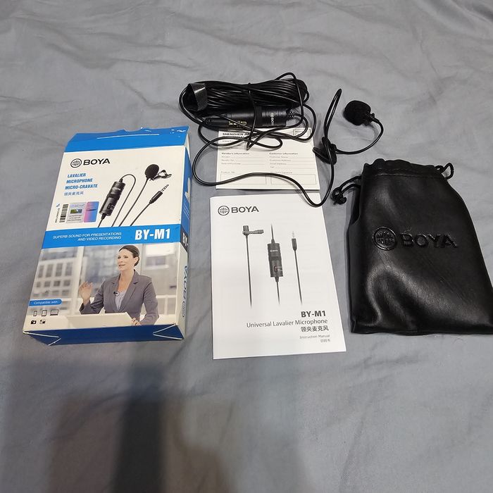 Микрофон Boya BY-M1 чёрный