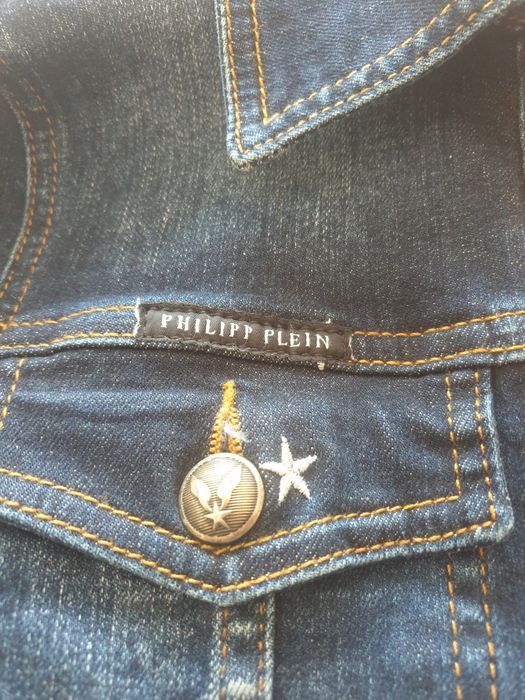 Дънкено яке оригинал Philipp Plein