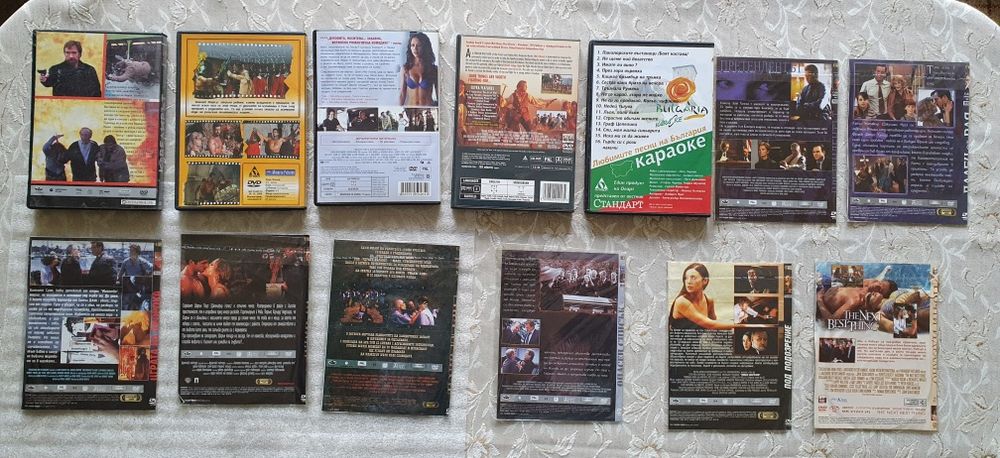 Американски и руски филми на DVD дискове