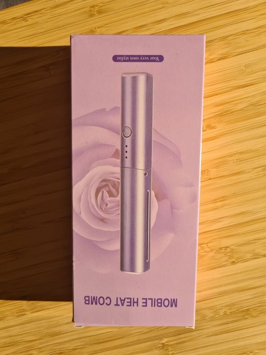 Преносима електрическа четка за коса с USB