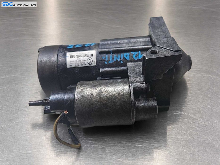 Electromotor Demaror cu 12 Dinti Renault Modus 1.5 DCI K9K 2004 - 2012 Cod 8200021396, M000T86181 [N8888]