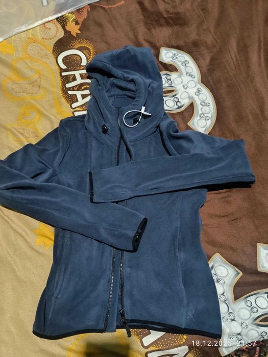 Новая осенне-зимняя облегающая куртка из полярной флисовой ткани