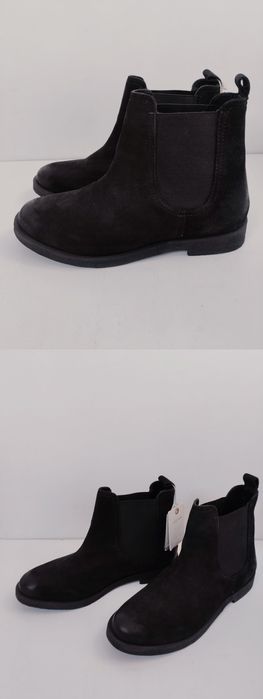 Нови Zign и Zara Дамски Боти Естествена Кожа Номер 37