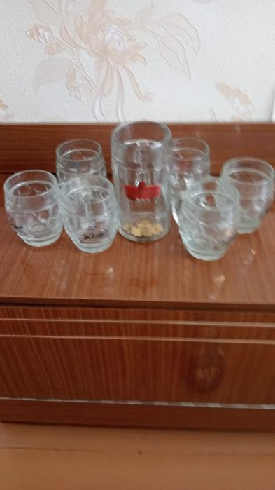 Бокалы стекло  пивные