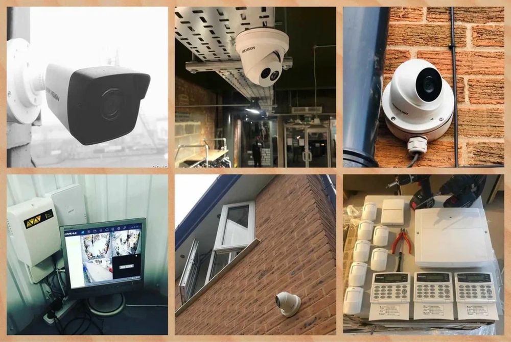 •	Камеры видеонаблюдения — установка, настройка, гарантия