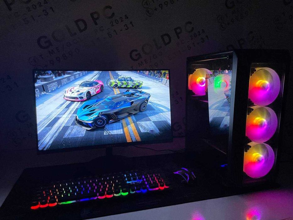 H610 / i3 12100F / RX 580 8GB / 8GB / SSD 256GB