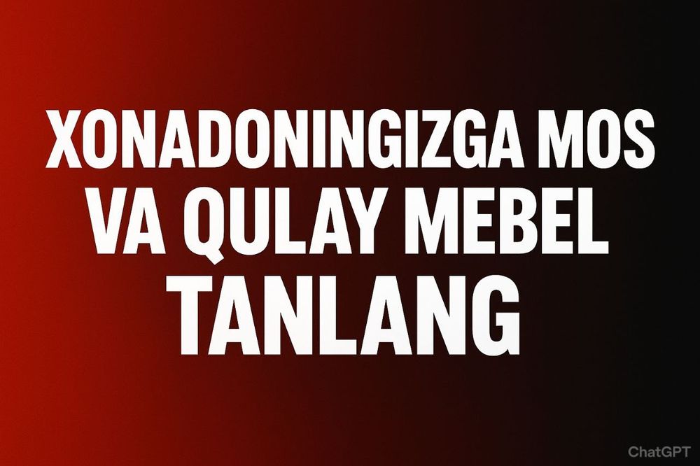 Mebel oshxona yotoqxona