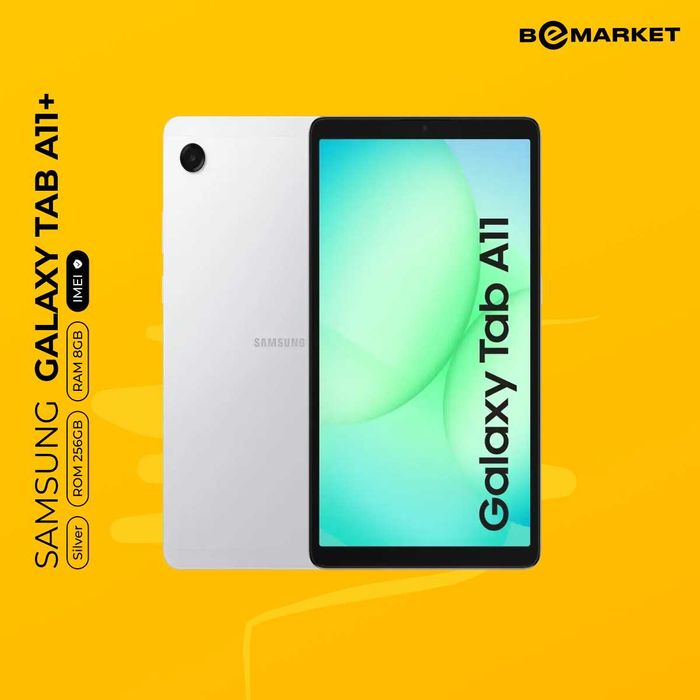 Samsung Galaxy Tab A11+ 5G 8/256 GB Silver