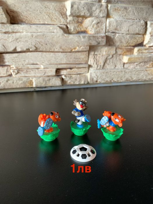 Kinder Surprise Фигурки Monsters&Pirates Karate Monkeys Soccer Animals