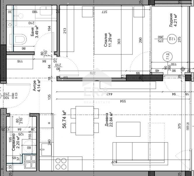 Продава се Двустаен апартамент в Варна, Чайка - 74 кв.м за 917 €/кв.м - Снимка #2