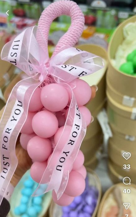 8-MART uchun sovğa uzumli sovun