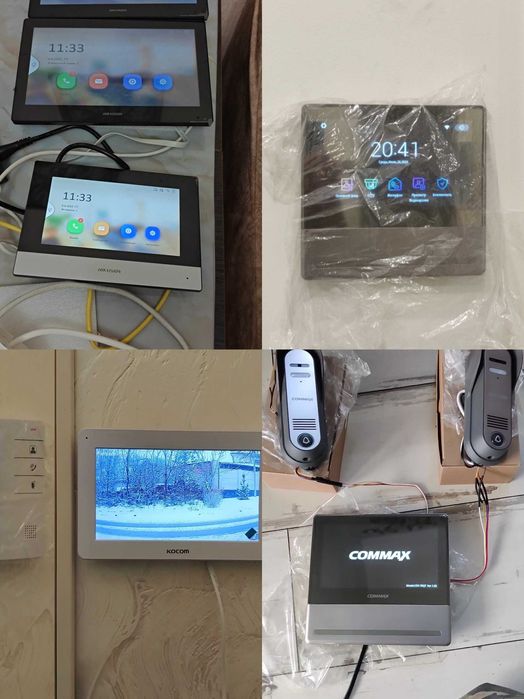 Ремонт, установка домофонов, видеонаблюдения