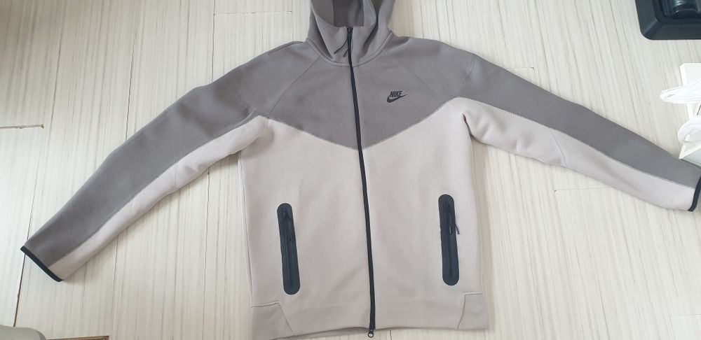 Nike Tech Full Zip Hoodie / Size M Tall Coupe ОРИГИНАЛ! Мъжки Суитшъ