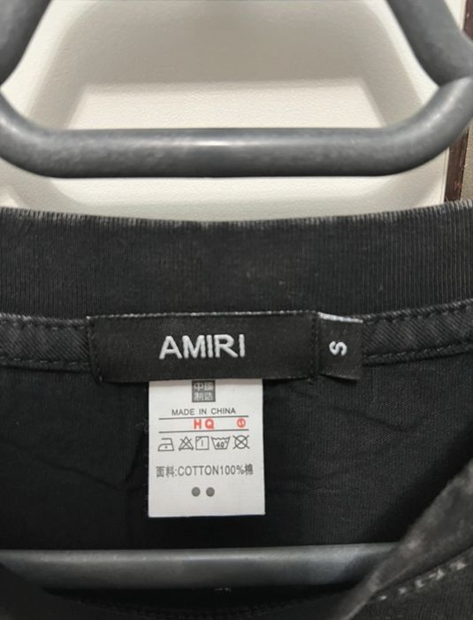 Tricou oversize Amiri nou