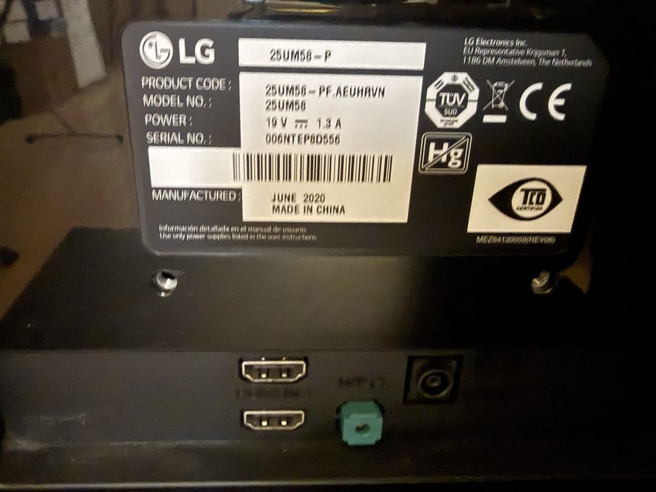 Monitor UltraWide LG 25UM58-P, 25 inch, IPS, 21:9, Full HD – Stare Excelentă