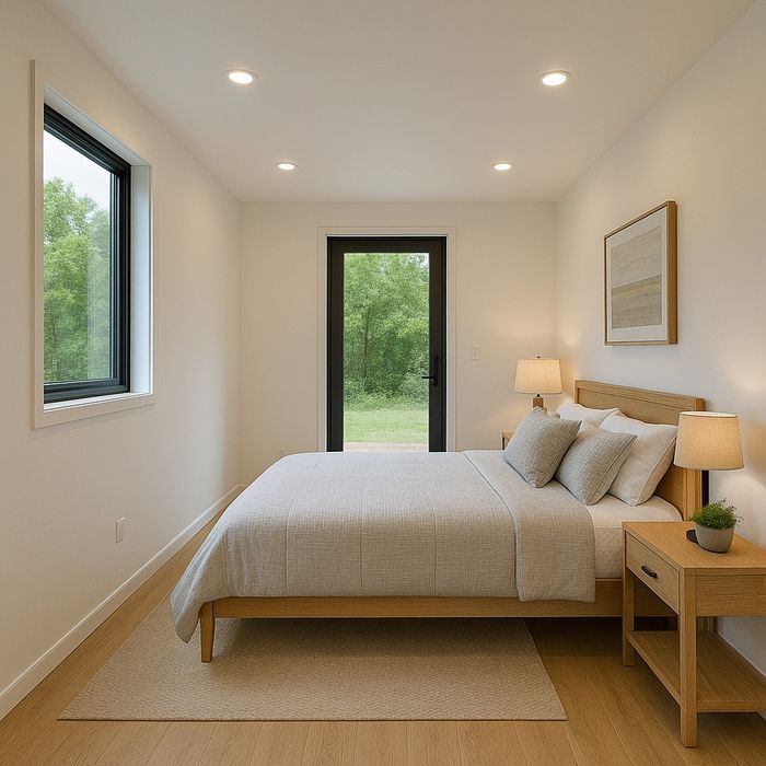 Модульный готовый дом из контейнера