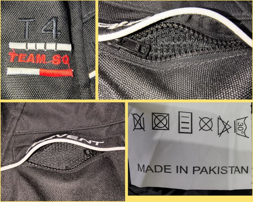 Geacă moto touring cu protecții, SQ Triest, XS