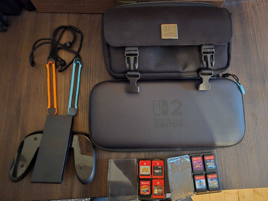 Nintendo Switch 2 + 9 игри и аксесоари