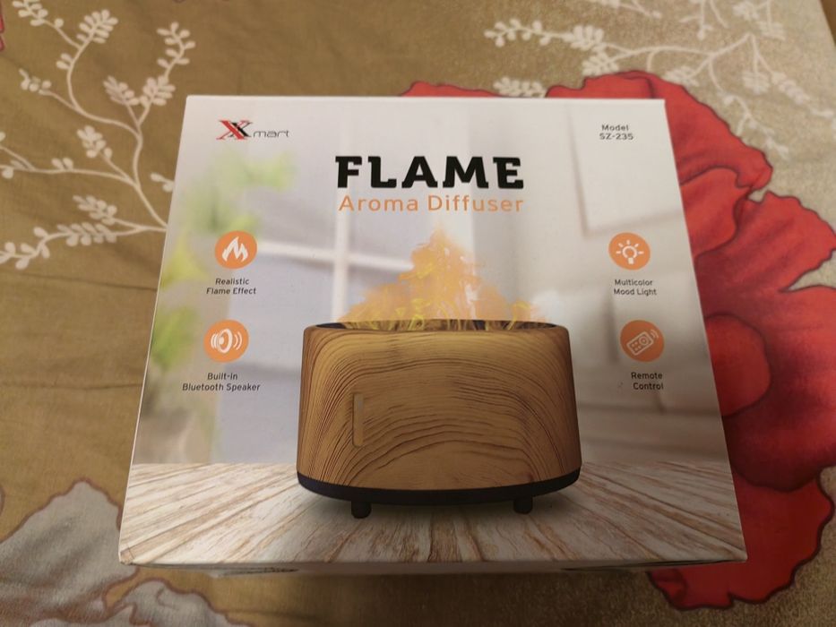 Овлажнител+лампа