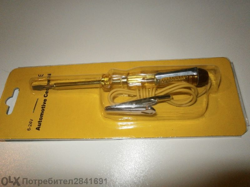 Пробник за автомобили. От 6 до 24 Волта.