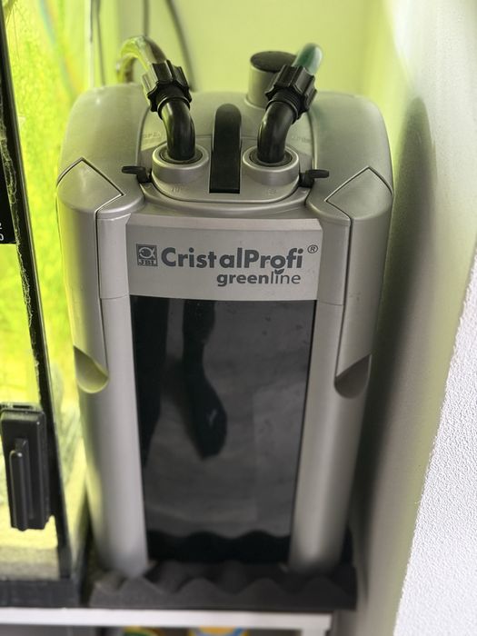 Acvariu + pompa cristal profi
