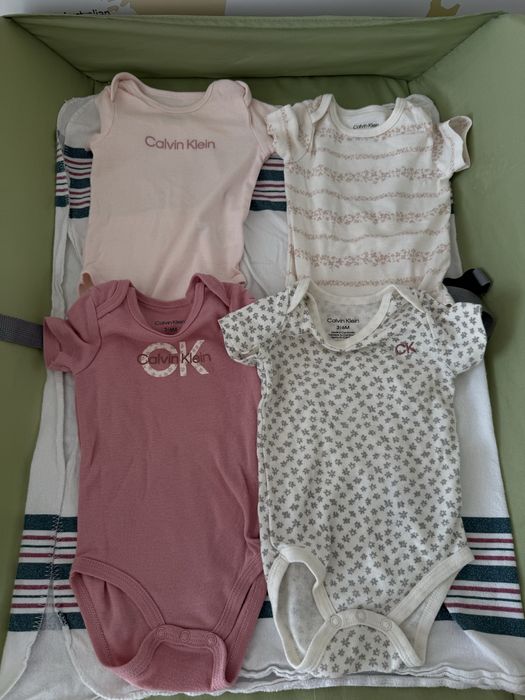 Бодики Calvin Klein оригинал, детские на 3/6 мес