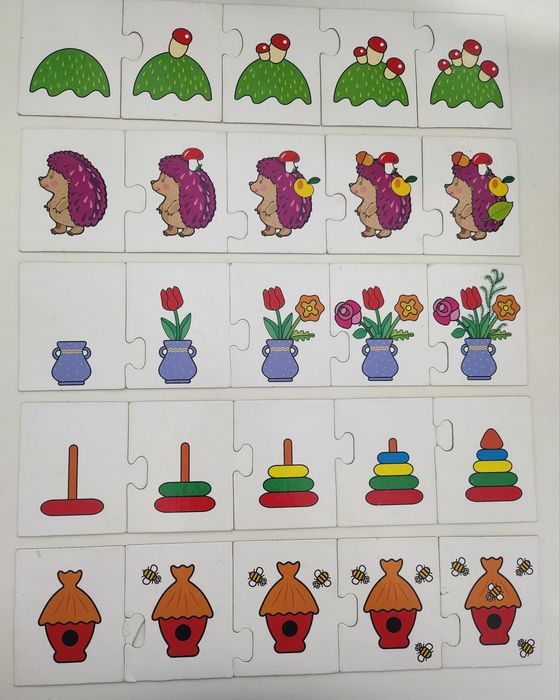 Развивающие карточки для детей  набор 2