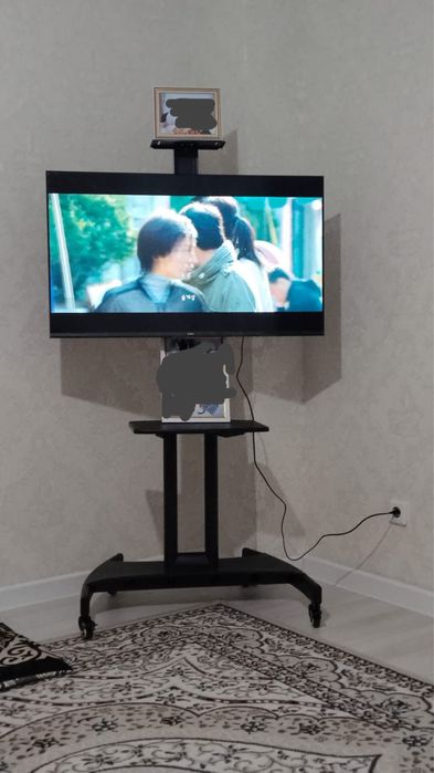 Кранштеин для телевизора без сверления стены и есть установка