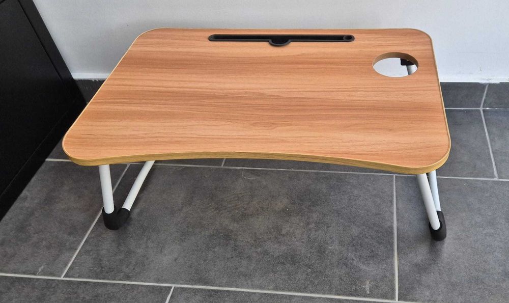Masuta pliabila multifunctionala pentru laptop si/sau mic dejun la pat