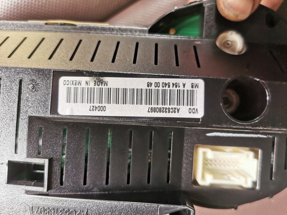 километраж за мл 320 в164 instrument cluster w164 ML320