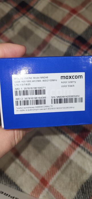 Telefon maxcom nou sigilat