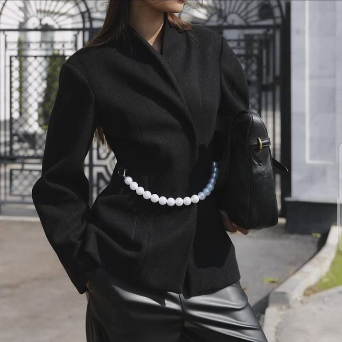 Кардиган с подвеской