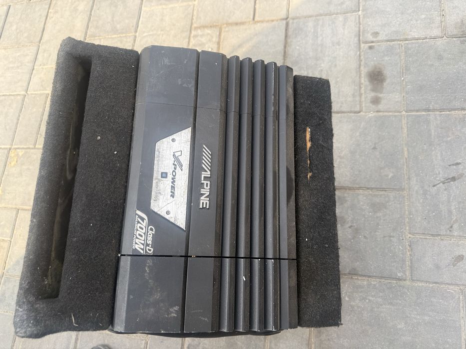 Subwoofer Auto+Statie Alpine