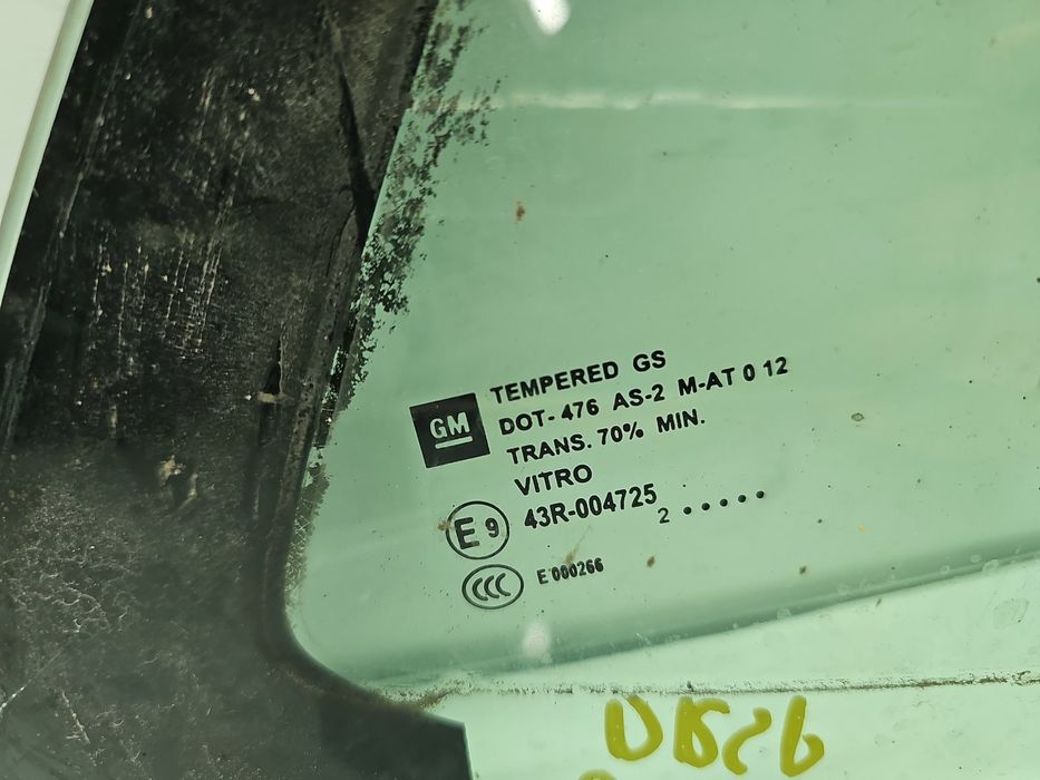Geam fix usa dreapta spate Opel Mokka [Fabr 2012-2019] Monovolum OEM