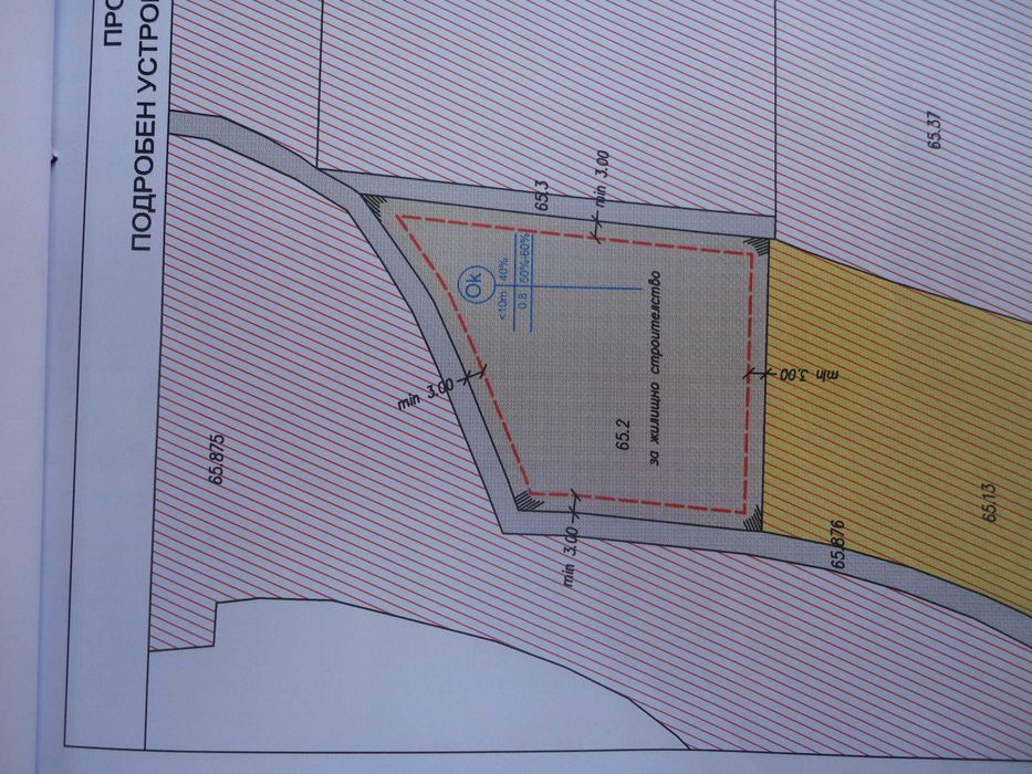 Продава се Парцел в Перник, Промишлена зона - 2794 кв.м за 24 €/кв.м - Снимка #1