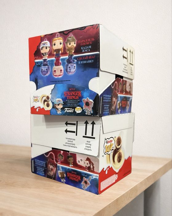 2 Коробки Kinder Joy Stranger Things | Киндер Джой Очень Странные Дела