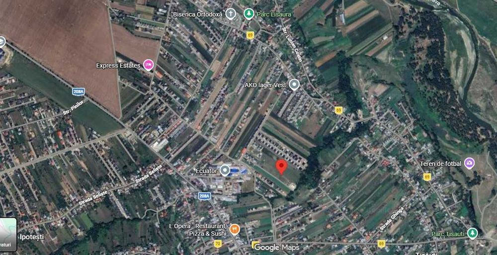 Teren intravilan 9 ari Lisaura -direct proprietar