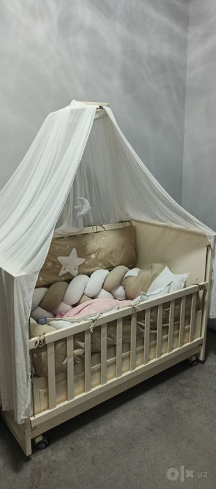 Продам детскую кроватку люлка
