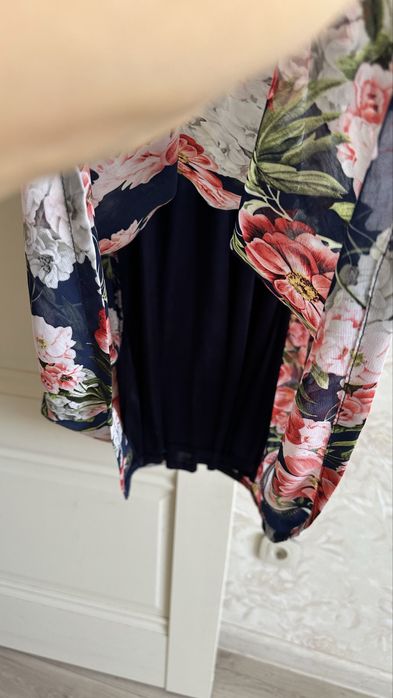 Красивое платье в цветочек