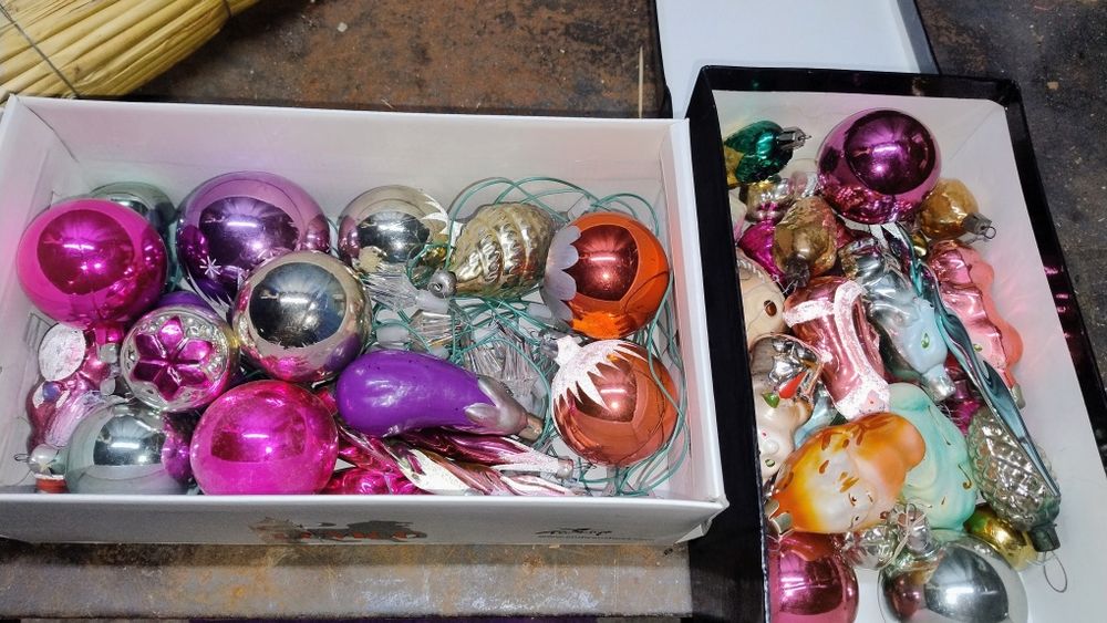 Ёлочные игрушки б/у