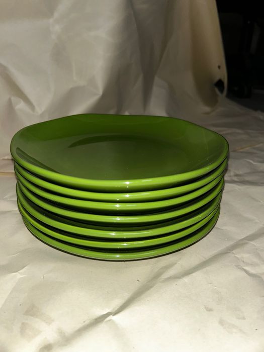 Set 8 farfurii verzi 26 cm