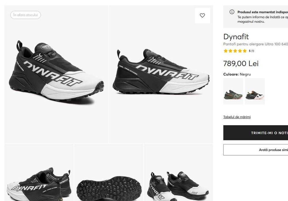 Adidasi alergare DYNAFIT Ultra 100 marime 42.5