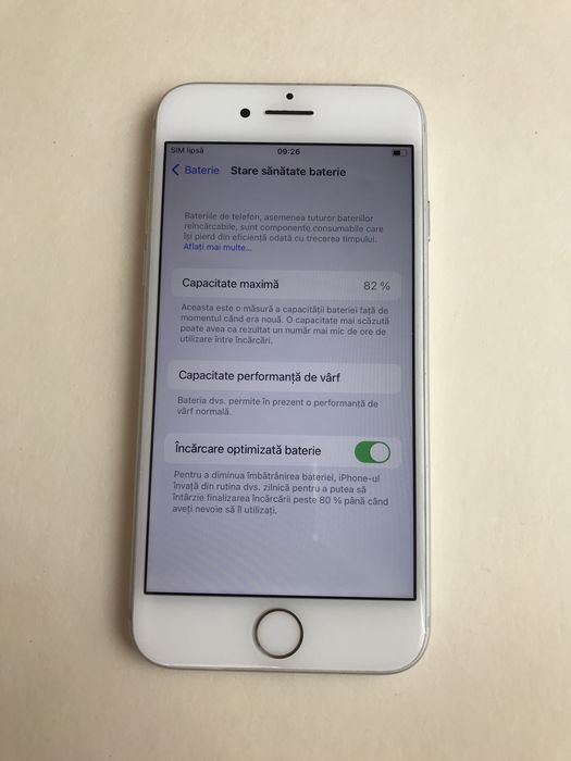Telefon iphone 7 sulver 250lei IMPECABIL