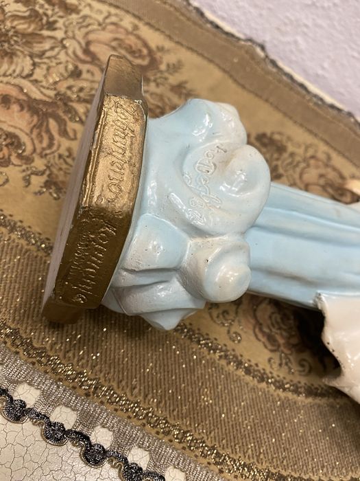 Френска порцеланова фигура дева мария