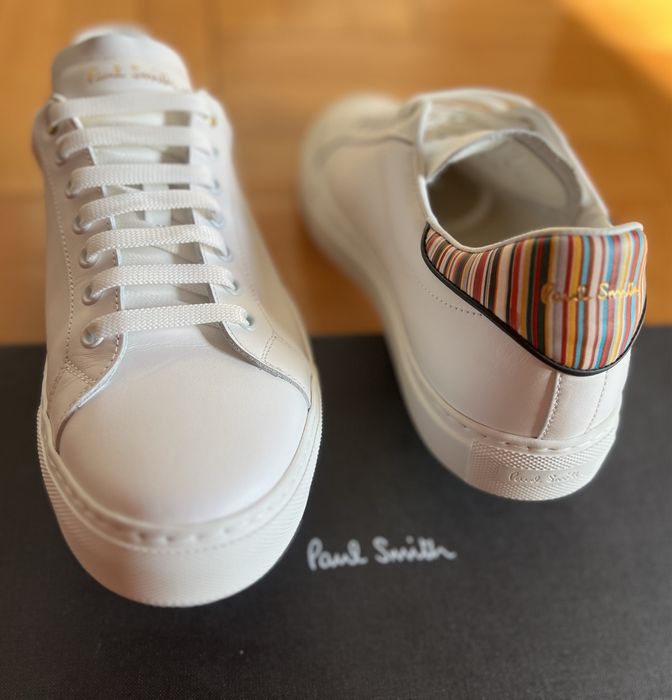 Чисто нови мъжки оригинални сникърси Paul Smith. Естествена кожа.