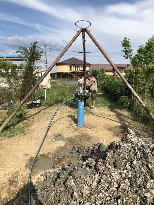 Foraje puturi apa de mica si mare adancime