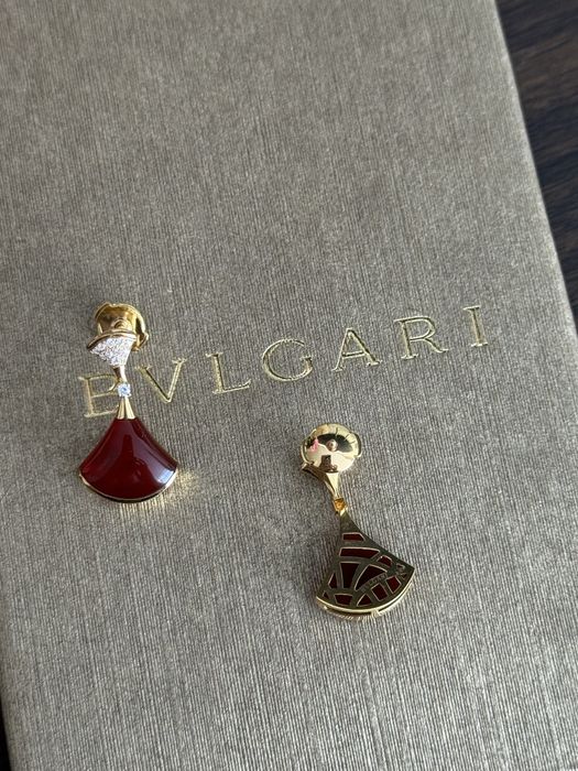 Bvlgari серьги 750 проба