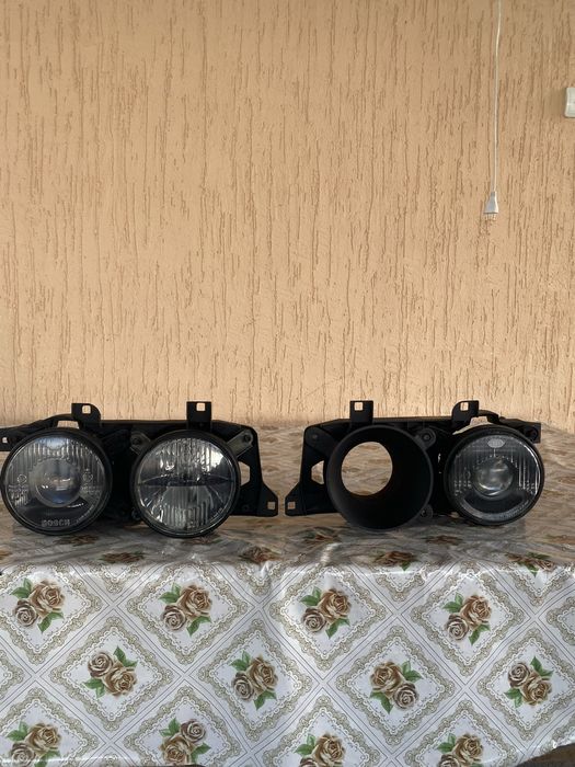 Фары бмв е34-32 Hella Balck Bosh