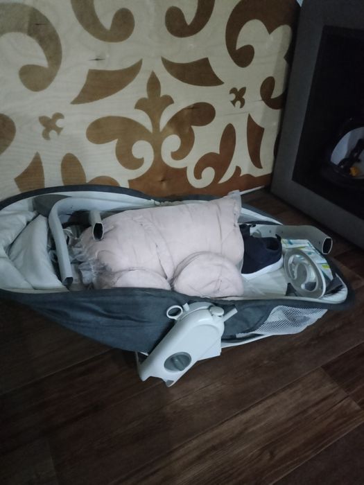 Детская кровать—люлька